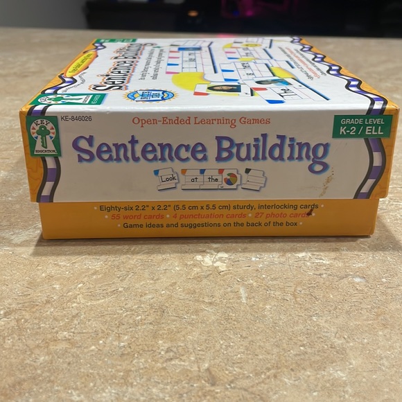 Sentence Building puzzle - Picture 5 of 7